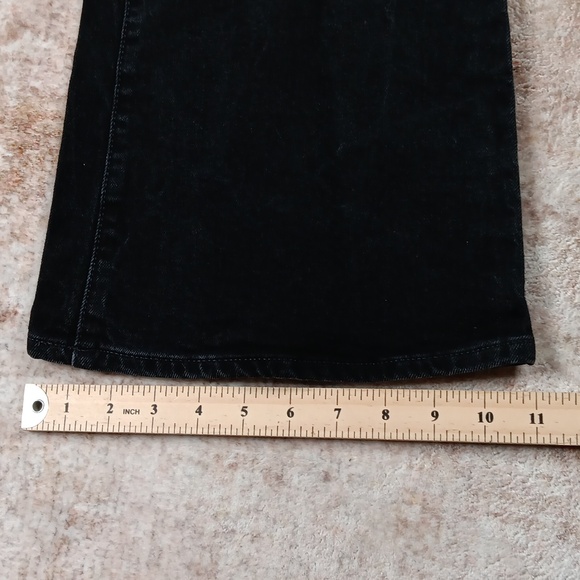 Madewell The Perfect Vintage Flare Jean Black Bootcut Jeans Womens Sizs 28 - Picture 5 of 10